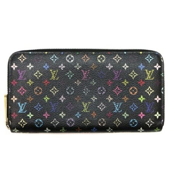 Louis Vuitton Handbags - Louis Vuitton Black Multicolor Zippy Wallet M60243 CA0116 XX92217